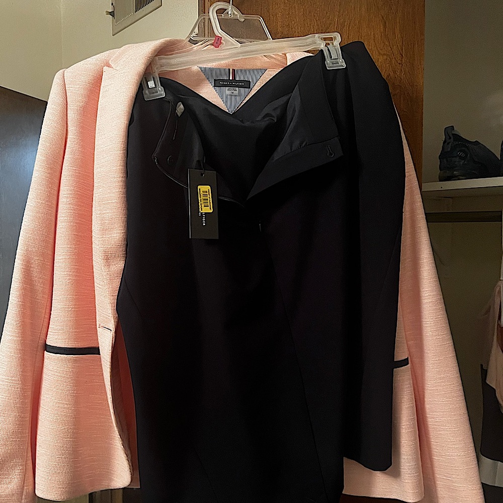 Tommy Hilfiger dress, jacket and skirt. Skirt has never been worn, has tags